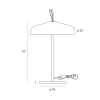 Maxlight Lampa Stołowa Nord T0049