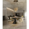Maxlight Lampa Wisząca Organic 33X1 Złoto Szczotkowane P0476D