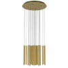 Maxlight Lampa Wisząca Organic 33X1 Złoto Szczotkowane P0476D