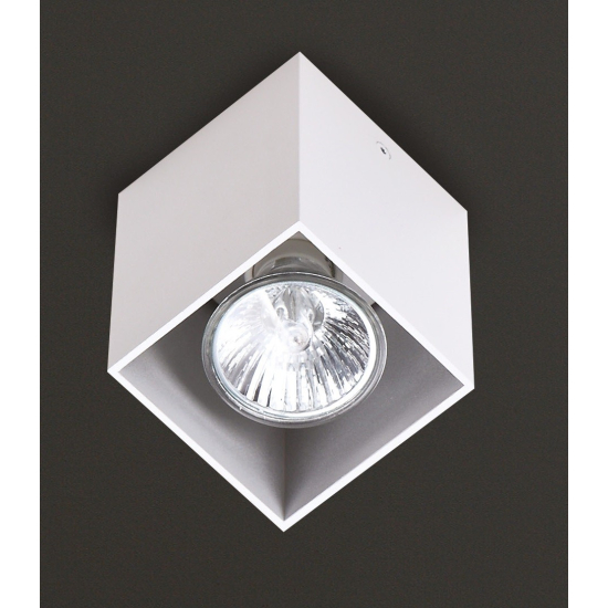 Maxlight Lampa Sufitowa Pet Square Biała, GU10 C0082