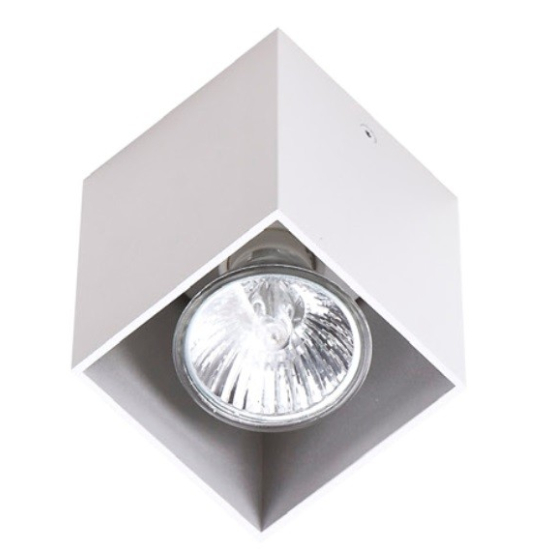 Maxlight Lampa Sufitowa Pet Square Biała, GU10 C0082