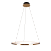 Maxlight Lampa Wisząca Queen Ø 50 cm Złoto Szczotkowane P0493
