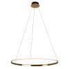 Maxlight Lampa Wisząca Queen Ø 70 cm Złoto Szczotkowane P0494