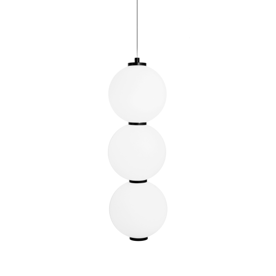Maxlight Tama LED 23W 3000K Lampa Wisząca Potrójna Czarna P0470
