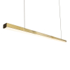 Maxlight Lampa Wisząca Trio 1 Złoto Szczotkowane P0475D