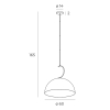 Maxlight Lampa Wisząca Twenty P0464