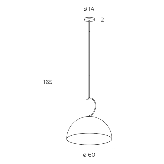 Maxlight Lampa Wisząca Twenty P0464