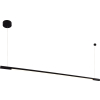 Maxlight Lampa Wisząca Organic Horizon 150cm Czarna Ściemnialna P0358D
