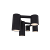 Maxlight Lampa Sufitowa Laxer Czarna C0229