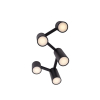 Maxlight Lampa Sufitowa Laxer Czarna C0229
