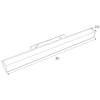 Maxlight Lampa Magnetyczna Liniowa System ZigBee 12W 634lm 2700-5000K M0001Z