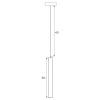 Maxlight Lampa Wisząca Magnetyczna System DALI 5W 361lm 3000K M0012D