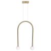 Maxlight Lampa Wisząca Enigma Złota P0514