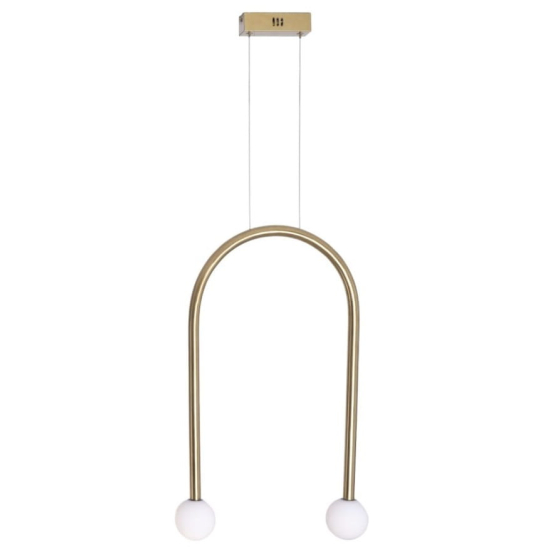 Maxlight Lampa Wisząca Enigma Złota P0514