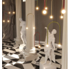 Maxlight Lampa Wisząca Enigma Złota P0514