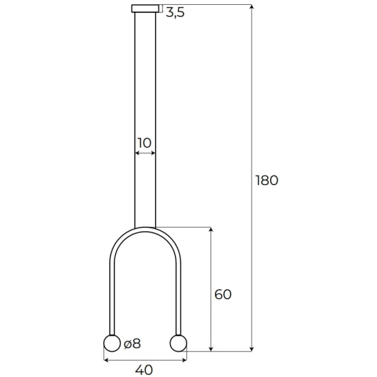 Maxlight Lampa Wisząca Enigma Złota P0514