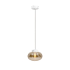 Maxlight Lampa Wisząca Moonstone Amber Glass+White Marble P0518