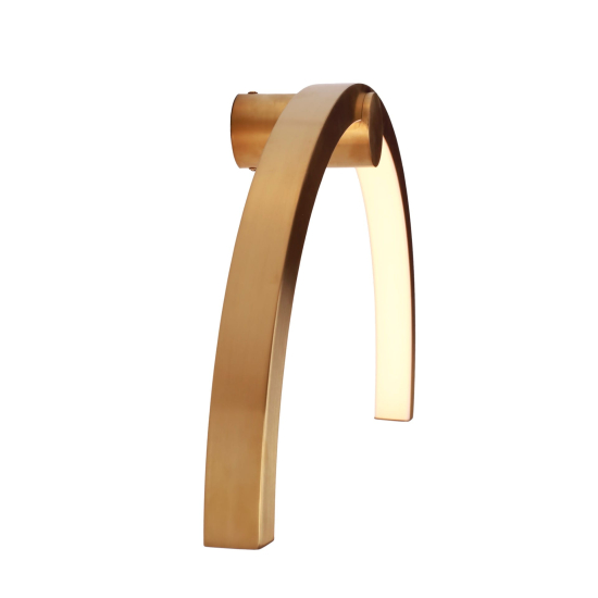 Maxlight Kinkiet Trio Arc Brushed Gold IP44 W0336