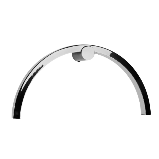 Maxlight Kinkiet Trio Arc Polished Black IP44 W0335