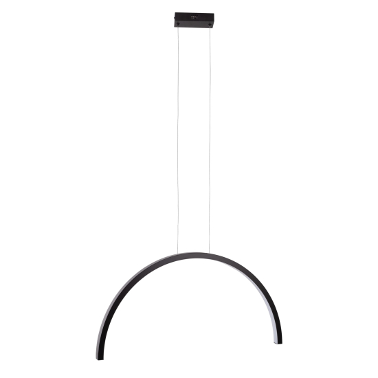 Maxlight Lampa Wisząca Trio Arc I Matt Black P0519