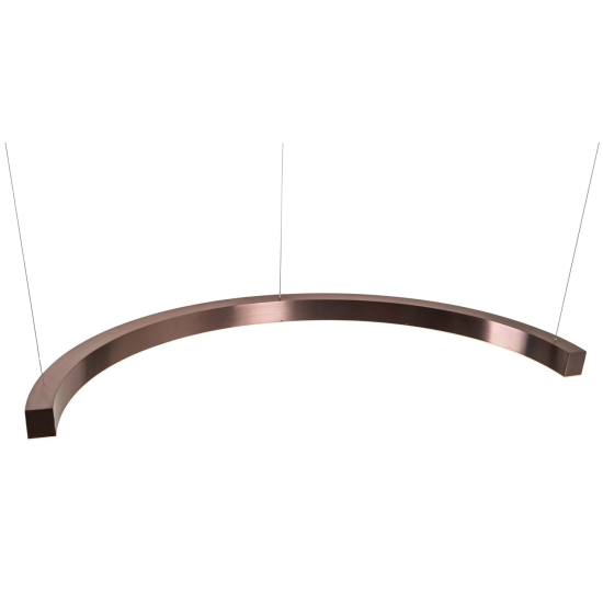 Maxlight Lampa Wisząca Lotus 33W Brushed Bronze P0572D