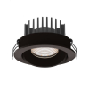 Maxlight Oprawa Wpustowa Cyklop Czarna 4000K IP65 H0095 4000K