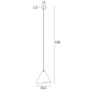 Maxlight Lampa Wisząca Sakura Oak Wood P0547