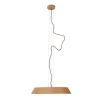 Maxlight Lampa Wisząca Tamago Oak Wood P0550