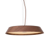 Maxlight Lampa Wisząca Tamago Dark Walnut Wood P0551