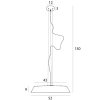 Maxlight Lampa Wisząca Tamago Dark Walnut Wood P0551