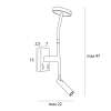Maxlight Kinkiet Ibiza W0349