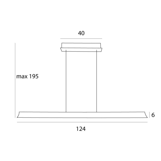 Maxlight Lampa Wisząca Jo-Jo Simple Grey P0595