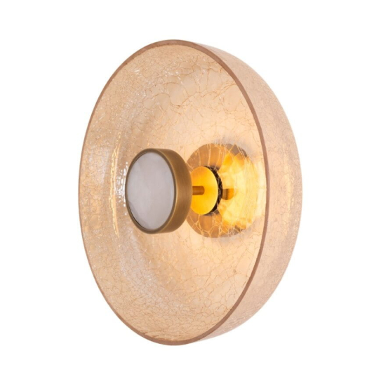 Maxlight Kinkiet Signature 35Cm Klosz Amber W0353