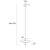 Maxlight Lampa Wisząca Cone II P0555