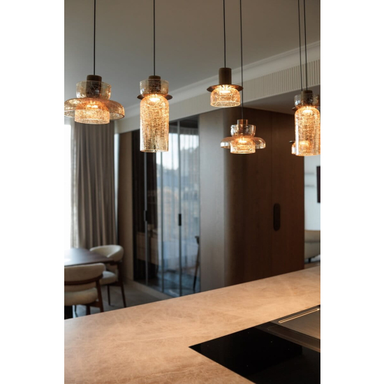 Maxlight Lampa Wisząca Signature A Amber Glass P0601