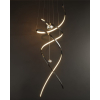 Maxlight Lampa Wisząca Ritz Polished Black P0500D