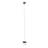 Maxlight Lampa Wisząca Vetro Brushed Black P0574D