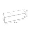 Maxlight Oprawa Wpustowa Modular, Do Skompletowania Z Modułem Hm180 I Trafo Ht180 H180.03