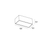 Maxlight Oprawa Wpustowa Modular, Do Skompletowania Z Modułem Hm180 I Trafo Ht180 H180.05