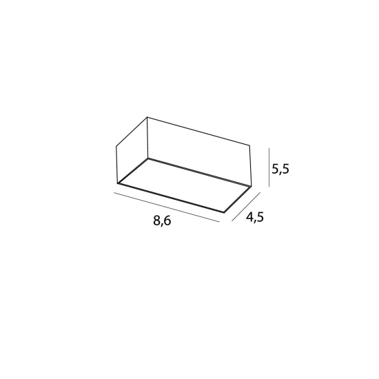 Maxlight Oprawa Wpustowa Modular, Do Skompletowania Z Modułem Hm180 I Trafo Ht180 H180.05