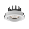Maxlight Oprawa Wpustowa Cyklop Biała 4000K IP65 H0094 4000K