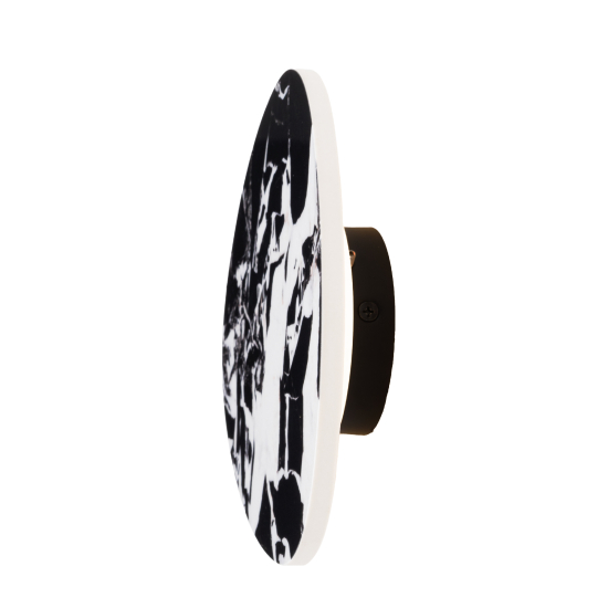 Maxlight Kinkiet Marbles 6W Czarny W0391