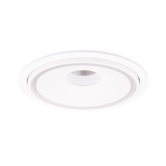 Maxlight Lampa Wpustowa Vector 10W Biała H0139