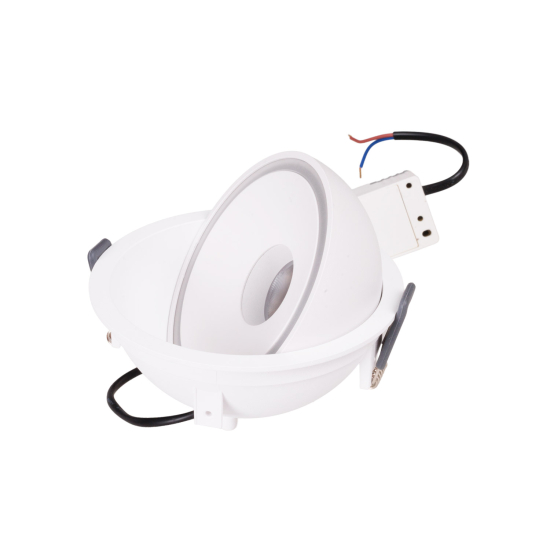 Maxlight Lampa Wpustowa Vector 10W Biała H0139