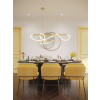 Maxlight Lampa Wisząca Laguna Złota P0614