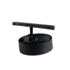 Maxlight Plafon 12W Czarny Okrągły 3000K On-Off- Micro11 N0011N