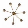 Maxlight Lampa Wisząca Nova Gold 7L P0633