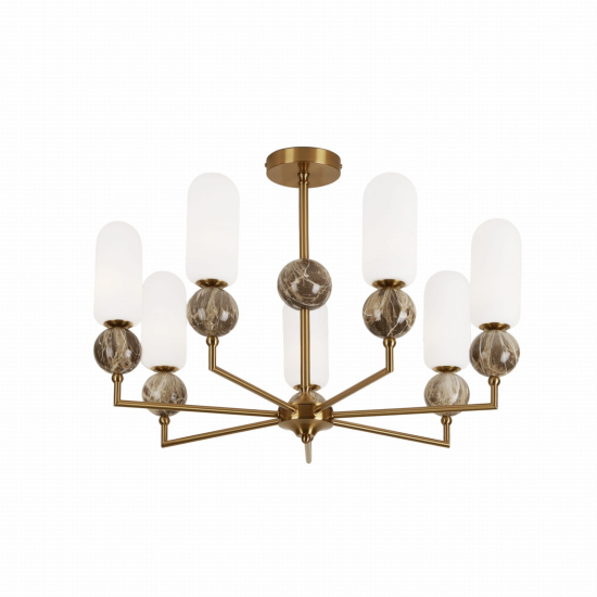 Maxlight Lampa Wisząca Nova Gold 7L P0633