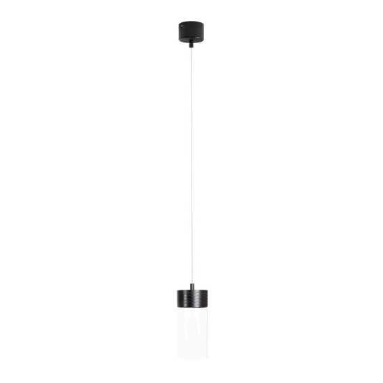 Maxlight Lampa Wisząca Fusion Czarna P0640