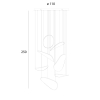 Maxlight Lampa Wisząca Empire 121W Złota P0635D